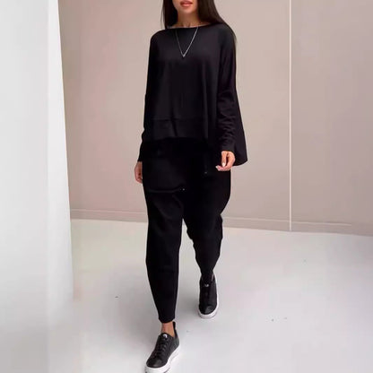 Damen Jogginganzug Sportlich Bequem
