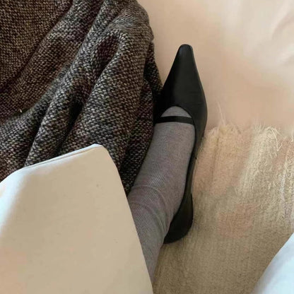 Damen Ballerinas Spitze Komfortschuhe Elegant