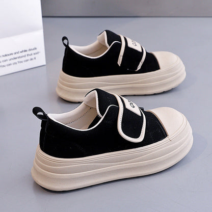 Damen Sneaker Bequem Klettverschluss Weiche Sohle ist bereits ein