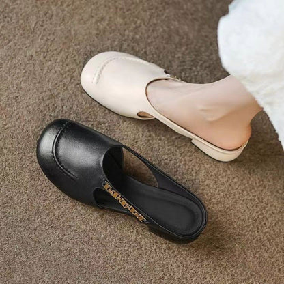 Damen Clogs Bequem Elegant mit Dekorationen - Norvielle