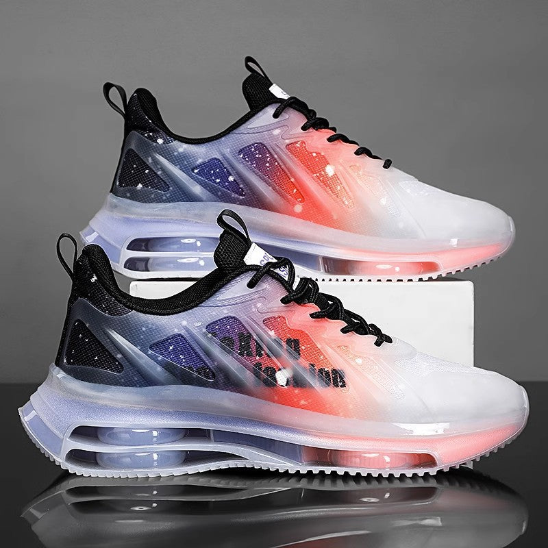 Damen Sneaker mit LED Beleuchtung Sportlich Transparent - Norvielle
