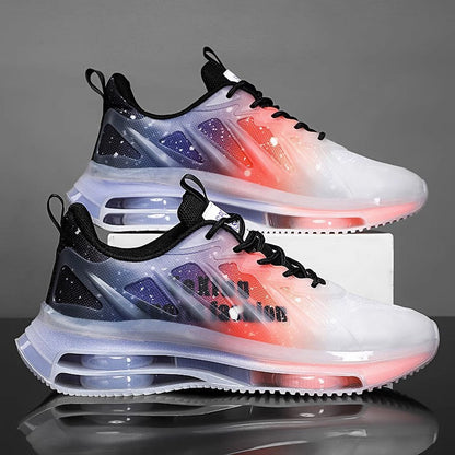 Damen Sneaker mit LED Beleuchtung Sportlich Transparent - Norvielle