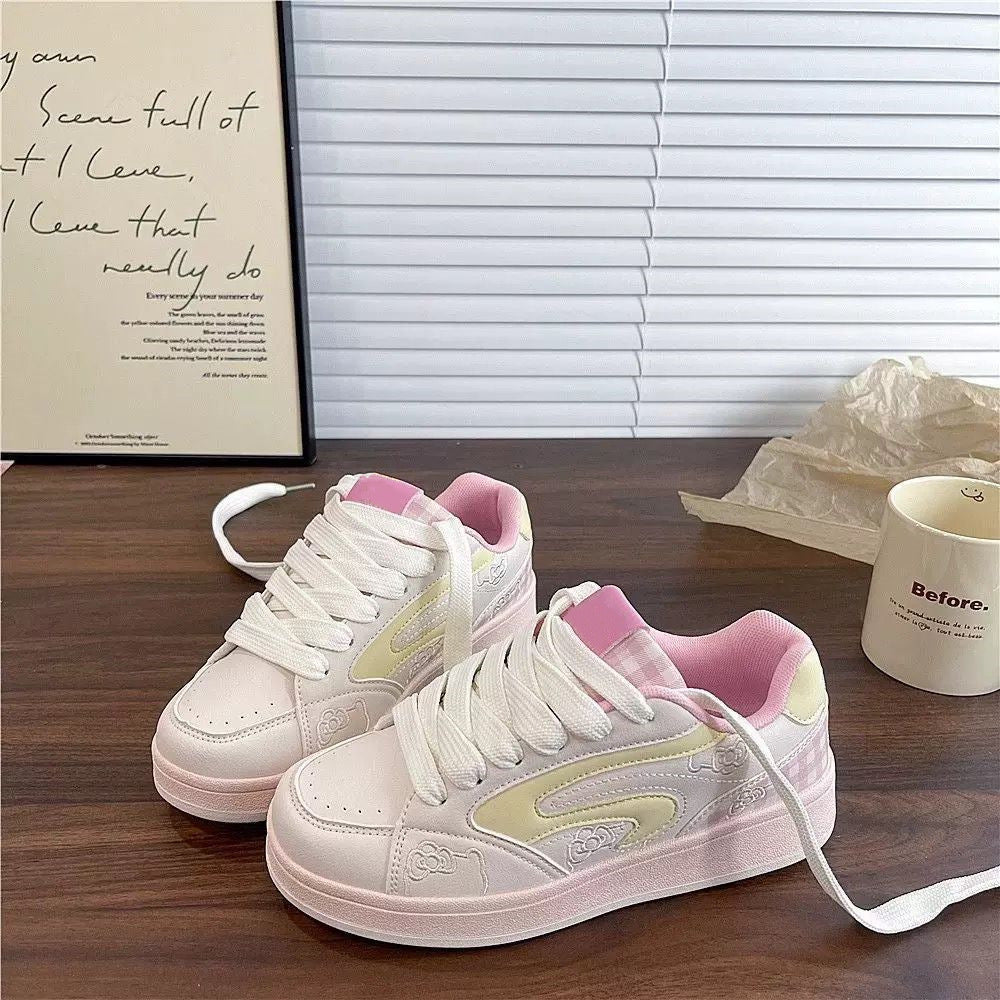 Damen Sneaker Sportlich Luftdurchlässig