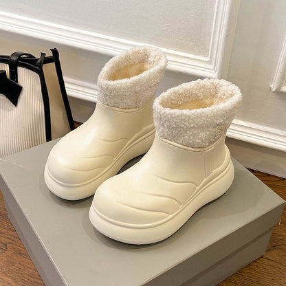 Damen Winterboots Warm Isoliert Kuschelweich