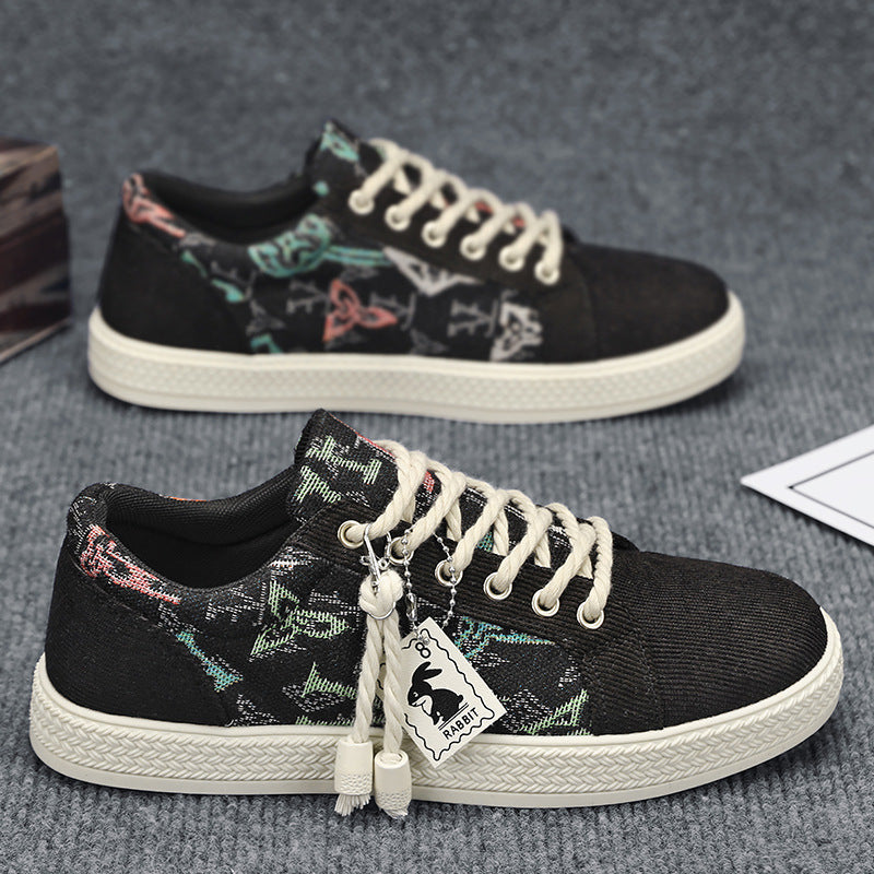 Damen Sneaker Lässig Einzigartiges Druckdesign