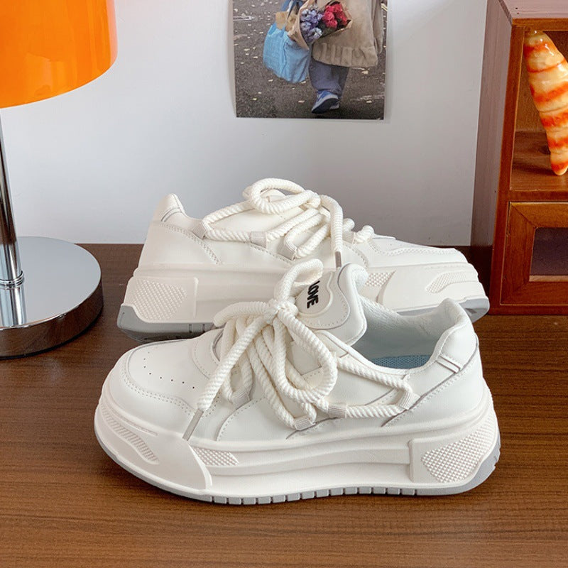 Damen Hochzeitsschuhe Plattform Sneaker Bequem