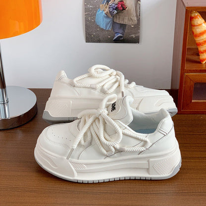 Damen Hochzeitsschuhe Plattform Sneaker Bequem