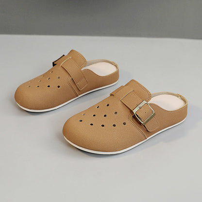 Damen Clogs Atmungsaktiv mit Riemen
