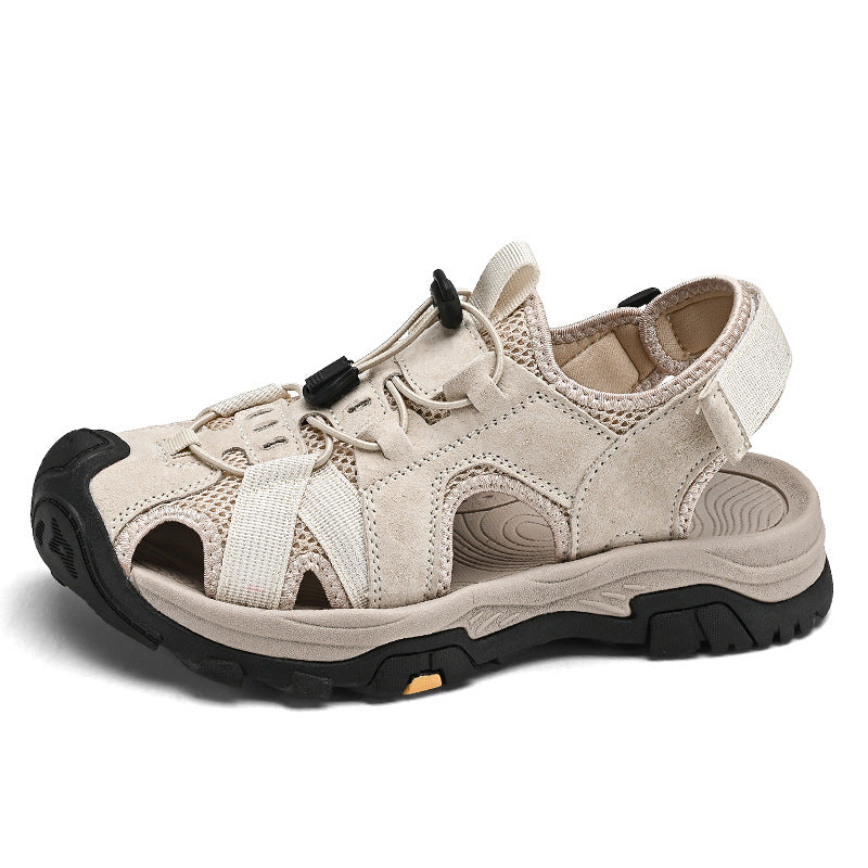 Damen Trekking-Sandalen Atmungsaktives Obermaterial Rutschfeste Sohle