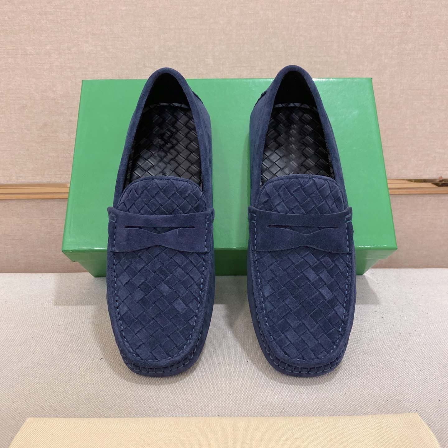 Damen Mokassin Geflochtene Schuhe Bequem Sommer sollte zu Damen