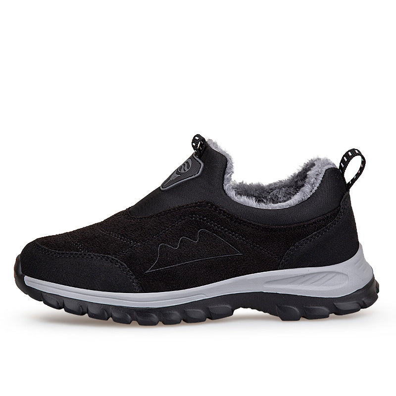 Damen Slip-On Sneaker Warmfutter Schuhe