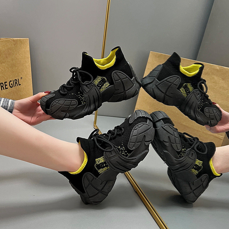 Damen Laufschuhe Flexibel Dämpfung Sport Sneaker
