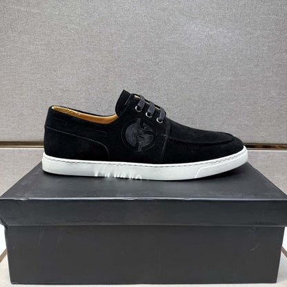 Damen Mokassin Sneaker Weichleder Rutschfest