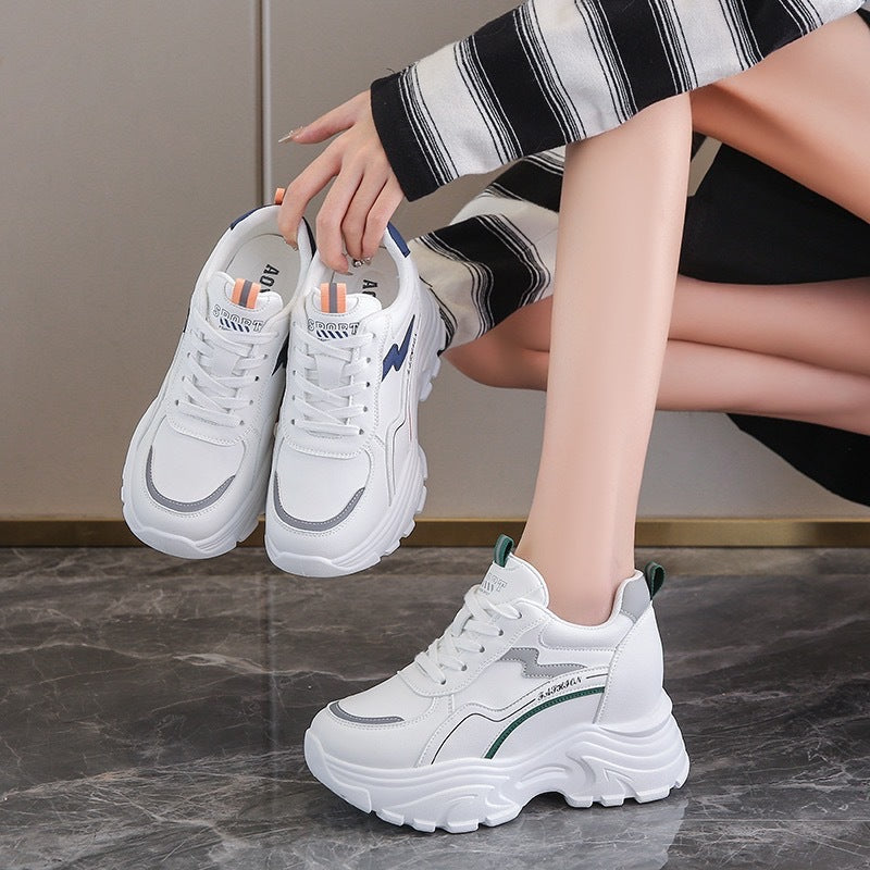 Damen Sneaker Chunky Mode Schuhe