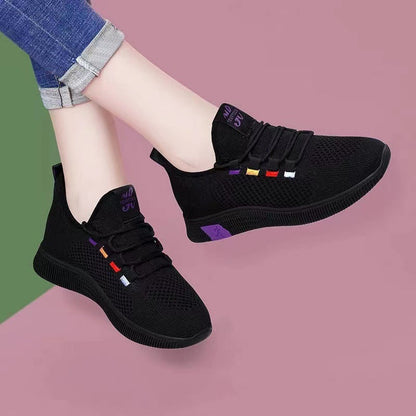 Damen Laufschuhe Atmungsaktiv Flexibel Sneaker Sport