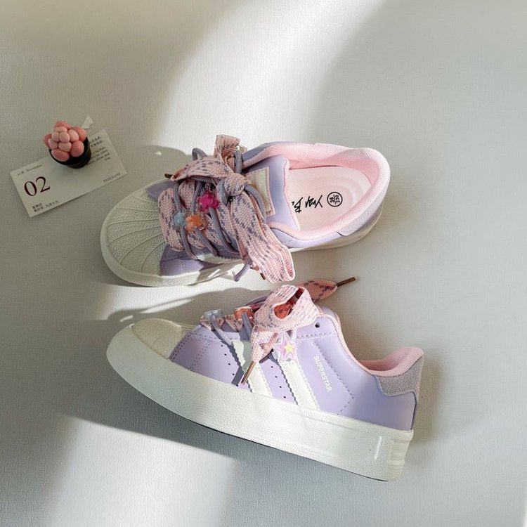 Damen Sneaker Schnürschuhe Trendy Frauen Schuhe