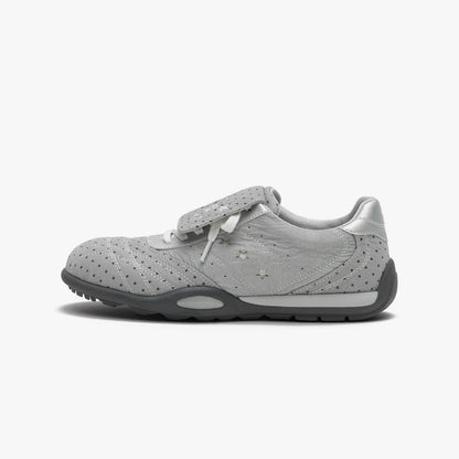Damen Sneaker Atmungsaktives Mesh Bequem Klettverschluss