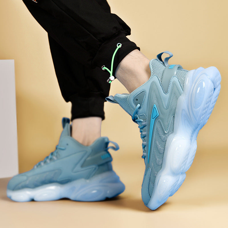 Damen Laufschuhe Hochdämpfend Atmungsaktives Mesh
