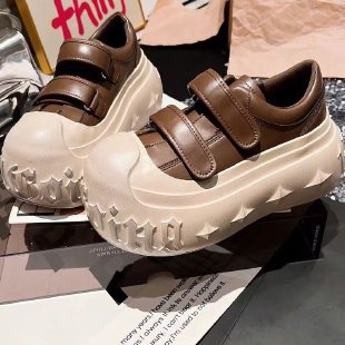Damen Plateau Sneaker Hoch Robust