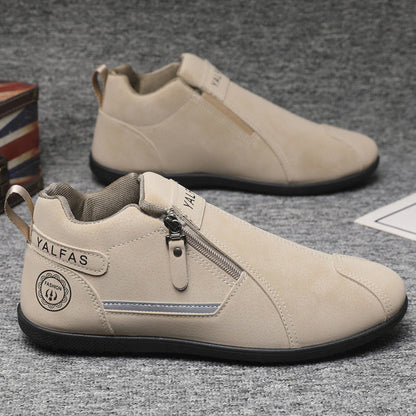Damen Stiefeletten Elegante Reißverschluss Schuhe Bequem