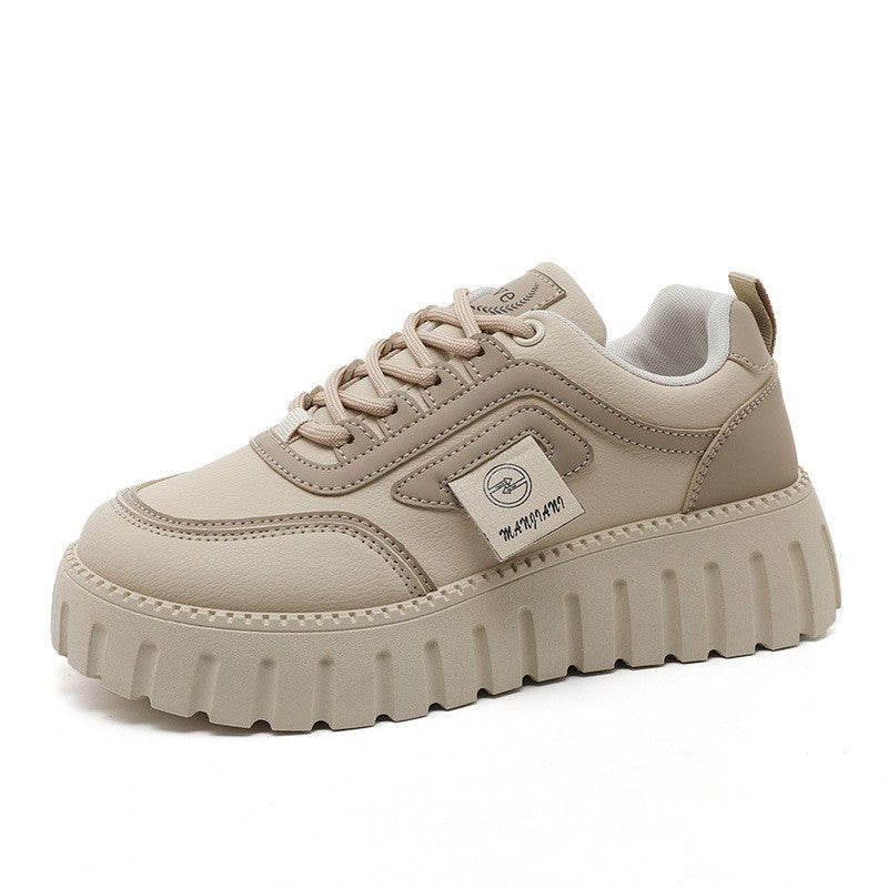 Damen Chunky Sneaker Plattform Bequem Laufsohle - Norvielle