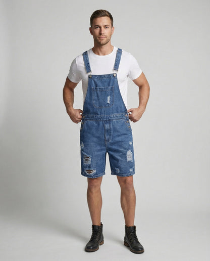 Herren Ripped Denim Shorts Sommer - Norvielle