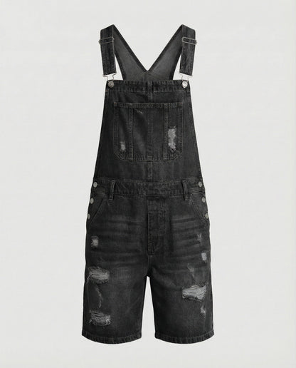 Herren Ripped Denim Shorts Sommer