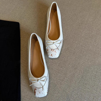 Damen Ballerinas Weich Komfortabel