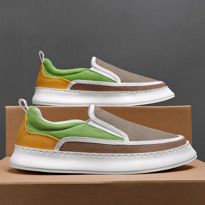 Damen Sneaker Slip-On Sportlich Flexibel Weich