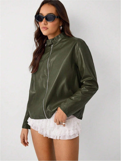 Damen Windjacke Leicht Wasserabweisend Modern