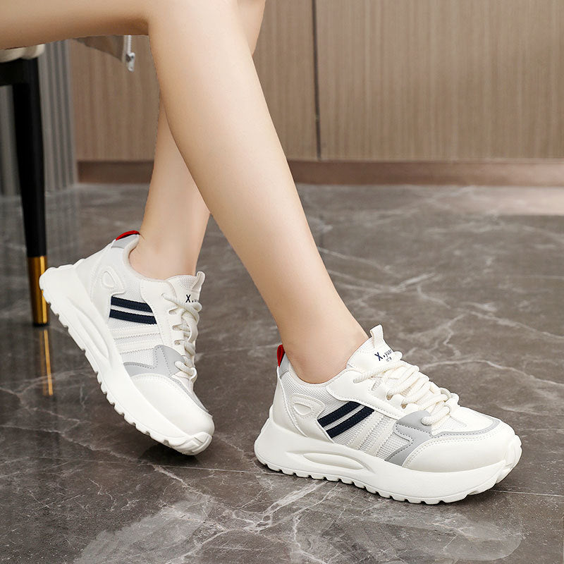 Damen Sneaker Bequem Dämpfung