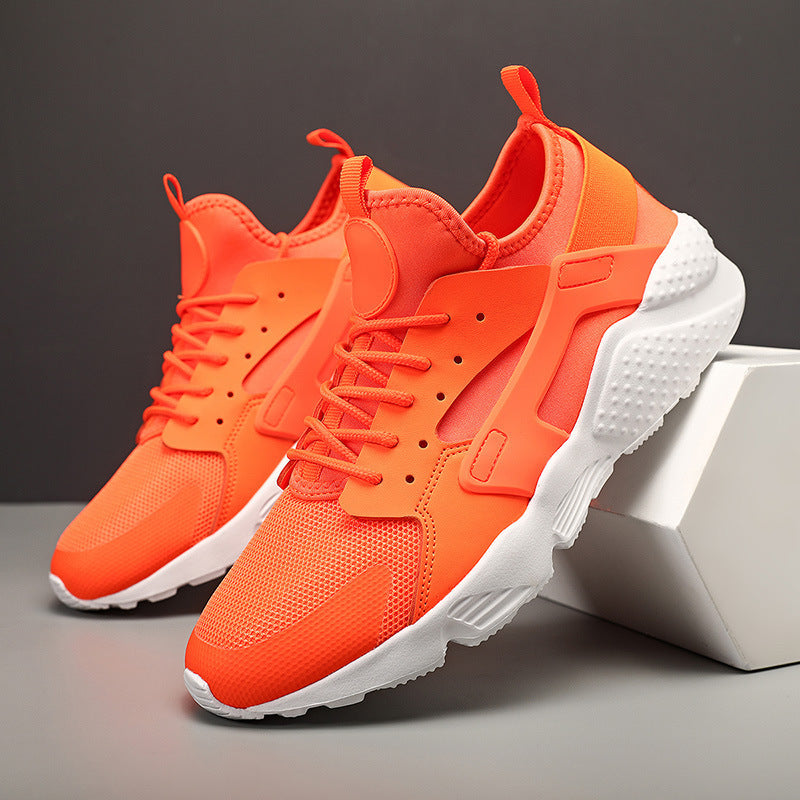 Damen Sneaker Atmungsaktives Netz Leichtlaufsohle Schwarz - Norvielle