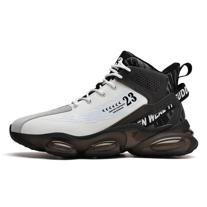 Damen Laufschuhe Sport Sneaker Dämpfung Weiss/