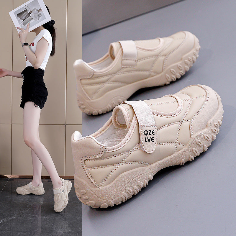 Damen Sneaker Rutschfest Elastisch Sport - Norvielle