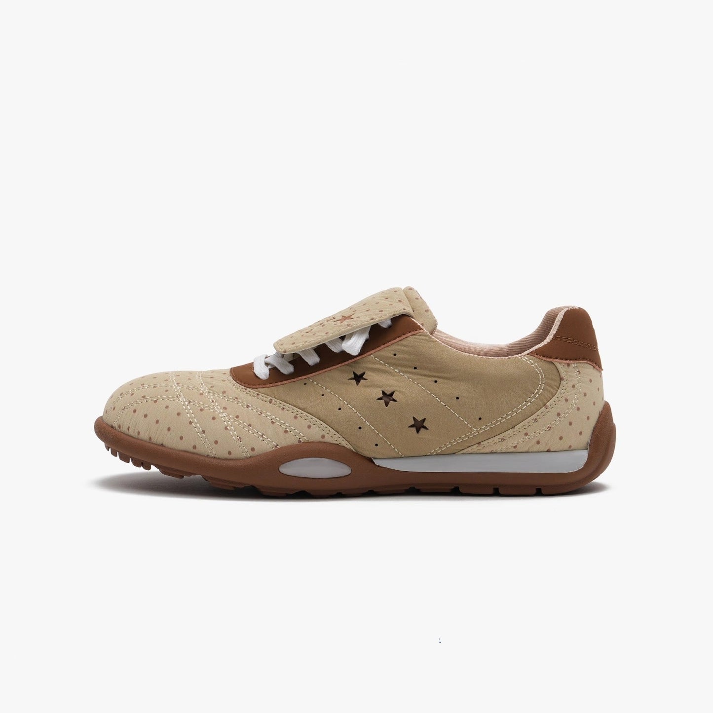 Damen Sneaker Atmungsaktives Mesh Bequem Klettverschluss