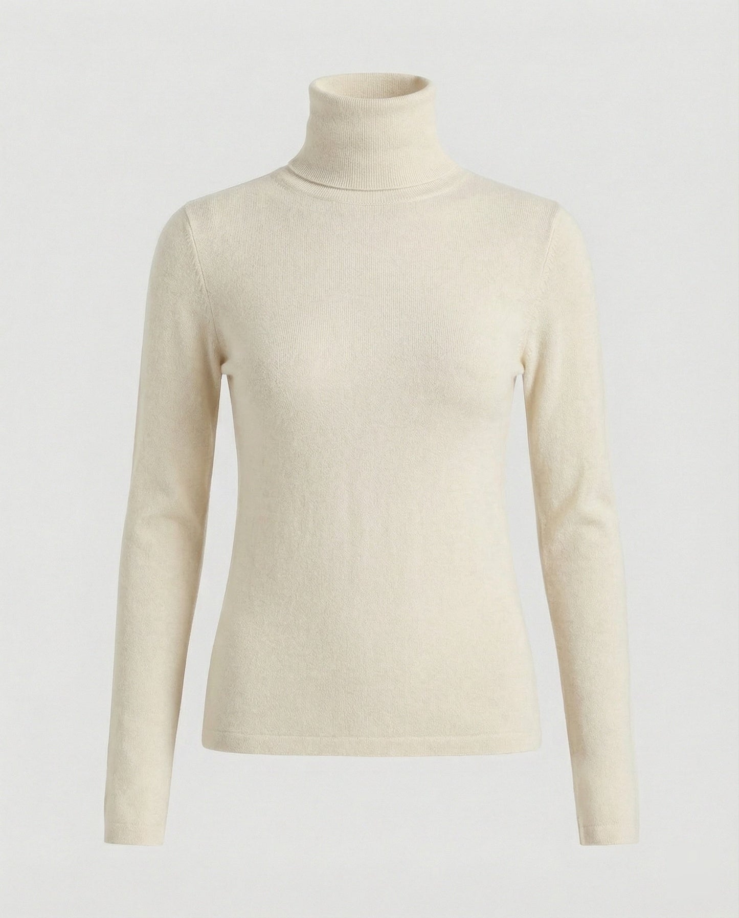 Damen Wollpullover Rollkragen Warm Herbst Winter