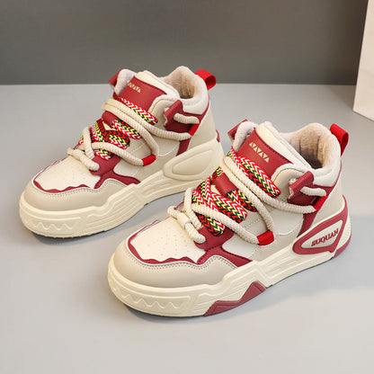 Damen High- Sneaker Bequem Mit Dämpfung