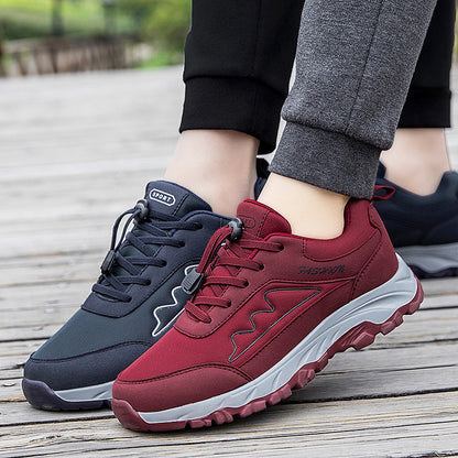 Damen Laufschuhe Rutschfest Elastisch Schnellverschluss