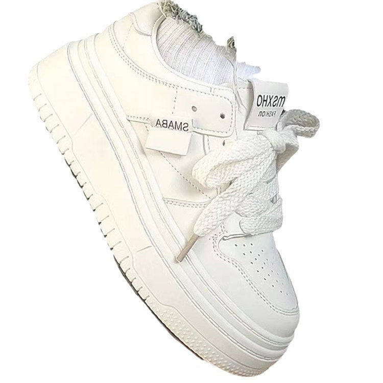 Damen Plattform Sneaker Komfortabel Sportlich