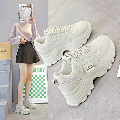 Damen Sneaker Bequem Chunky Laufsohle mit Dämpfung - Norvielle