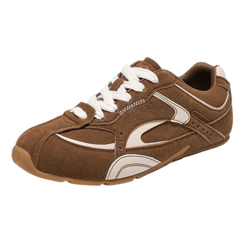 Damen Sneaker Wildleder Atmungsaktiv Bequem