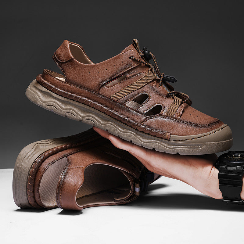 Herren Sandalen Verstellbar Bequem Sommer - Norvielle