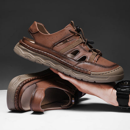Herren Sandalen Verstellbar Bequem Sommer - Norvielle