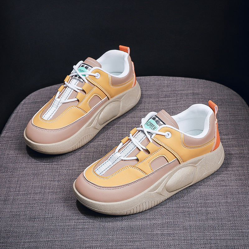Damen Sneaker Retro atmungsaktiv Weichsohle