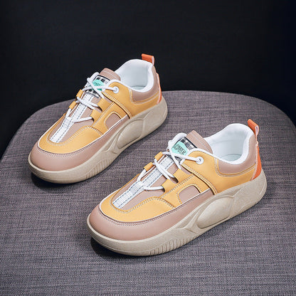 Damen Sneaker Retro atmungsaktiv Weichsohle