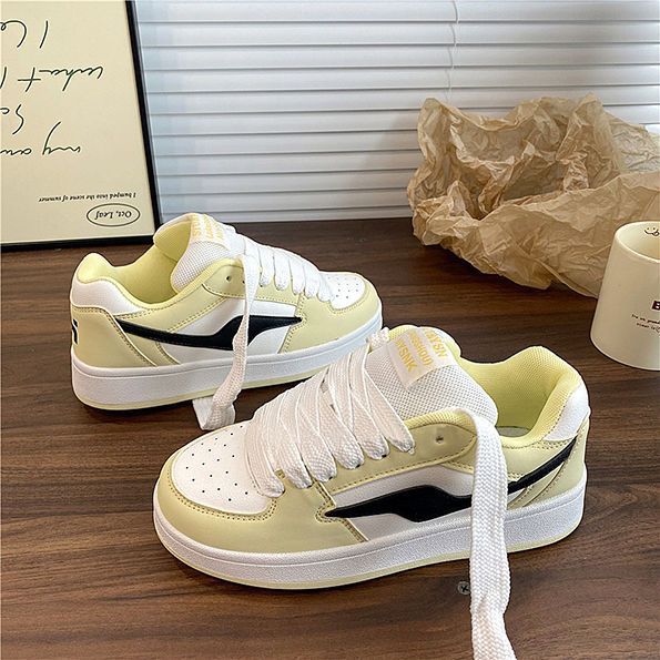 Damen Sneaker Sportlich Rutschfest Gummisohle