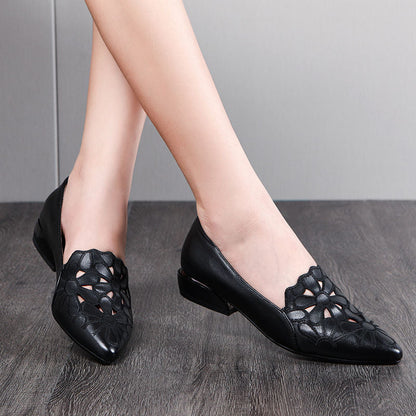 Damen Slingbacks Spitze Elegant Dekoriert