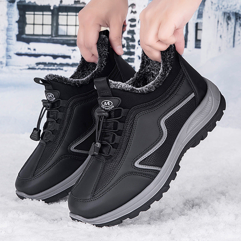 Damen Winterstiefel Warm Isoliert Thermo-Sohle