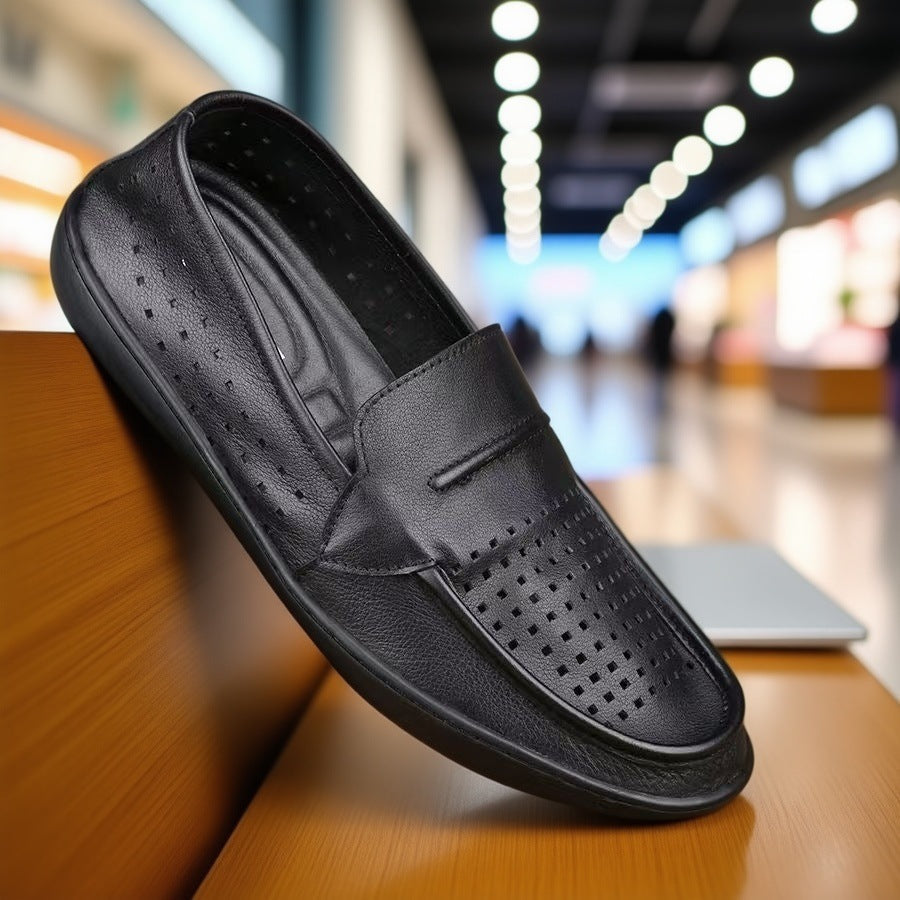 Herren Slipper Atmungsaktives Material Warm - Norvielle