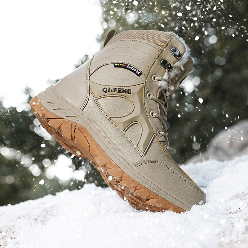 Damen Wanderschuhe Warm Isolierend Rutschfest